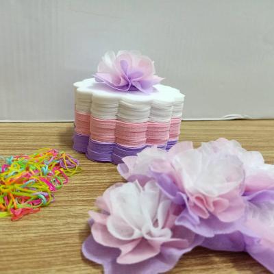 วีดีโอและรูปกระดาษสาห่อเหรียญโปรยทาน รุ่นเซ็ต3สี ขอบดอกไม้ แบบแพ็คแล้ว