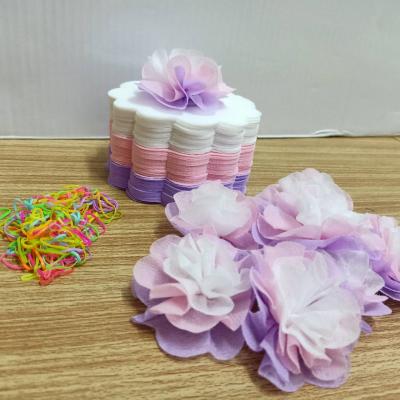 วีดีโอและรูปกระดาษสาห่อเหรียญโปรยทาน รุ่นเซ็ต3สี ขอบดอกไม้ แบบแพ็คแล้ว