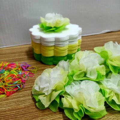 วีดีโอและรูปกระดาษสาห่อเหรียญโปรยทาน รุ่นเซ็ต3สี ขอบดอกไม้ แบบแพ็คแล้ว