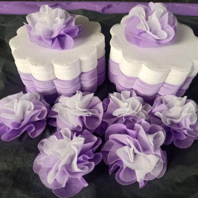 วีดีโอและรูปกระดาษสาห่อเหรียญโปรยทาน รุ่นเซ็ต3สี ขอบดอกไม้ แบบแพ็คแล้ว