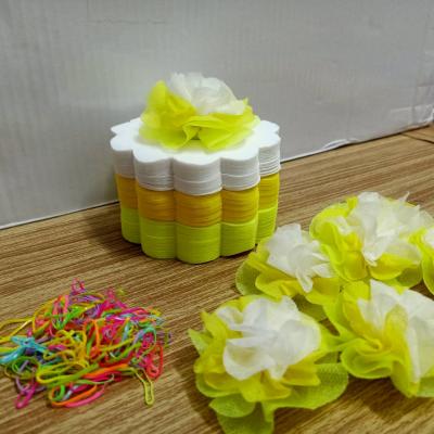 วีดีโอและรูปกระดาษสาห่อเหรียญโปรยทาน รุ่นเซ็ต3สี ขอบดอกไม้ แบบแพ็คแล้ว