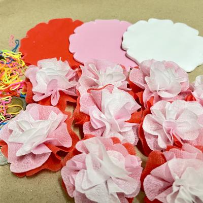 กระดาษสาห่อเหรียญโปรยทาน รุ่นเซ็ต3สี ขอบดอกโบตั๋น แบบแพ็คแล้ว