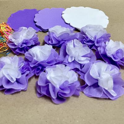 กระดาษสาห่อเหรียญโปรยทาน รุ่นเซ็ต3สี ขอบดอกโบตั๋น แบบแพ็คแล้ว