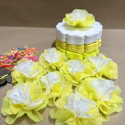 กระดาษสาห่อเหรียญโปรยทาน รุ่นเซ็ต3สี ขอบดอกโบตั๋น แบบแพ็คแล้ว