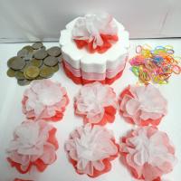 แบบแพ็คแล้วเซ็ต 3 สี ขอบโบตั๋น