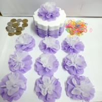 แบบแพ็คแล้วเซ็ต 3 สี ขอบโบตั๋น