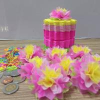 แบบแพ็คแล้ว เซ็ต5ชั้น 500แผ่น