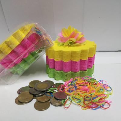 วีดีโอและรูปกระดาษสาห่อเหรียญโปรยทาน รุ่นเซ็ต3สี ขอบแหลม แบบแพ็คแล้ว