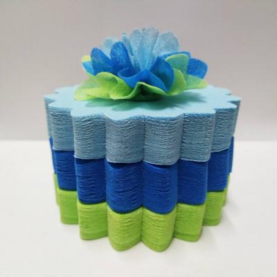 วีดีโอและรูปกระดาษสาห่อเหรียญโปรยทาน รุ่นเซ็ต3สี ขอบแหลม แบบแพ็คแล้ว