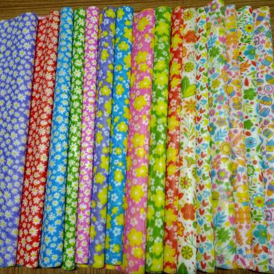 กระดาษสาเกาหลีเนื้อแข็งพิมพ์ลาย แพ็คละ5แผ่น (ลายเดียว5แผ่น)