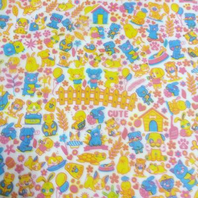 กระดาษสาเกาหลีเนื้อแข็งพิมพ์ลาย แพ็คละ5แผ่น (ลายเดียว5แผ่น)