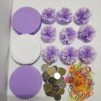 แบบแพ็คแล้ว เซ็ต3สี ขอบกลมหยัก