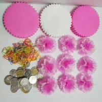 แบบแพ็คแล้ว เซ็ต3สี ขอบกลมหยัก