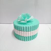 แบบแพ็คแล้ว เซ็ต3สี ขอบกลมหยัก