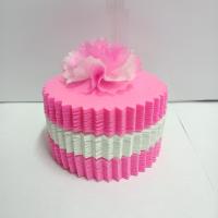 แบบแพ็คแล้ว เซ็ต3สี ขอบกลมหยัก