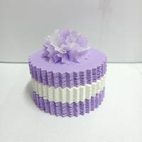 แบบแพ็คแล้ว เซ็ต3สี ขอบกลมหยัก